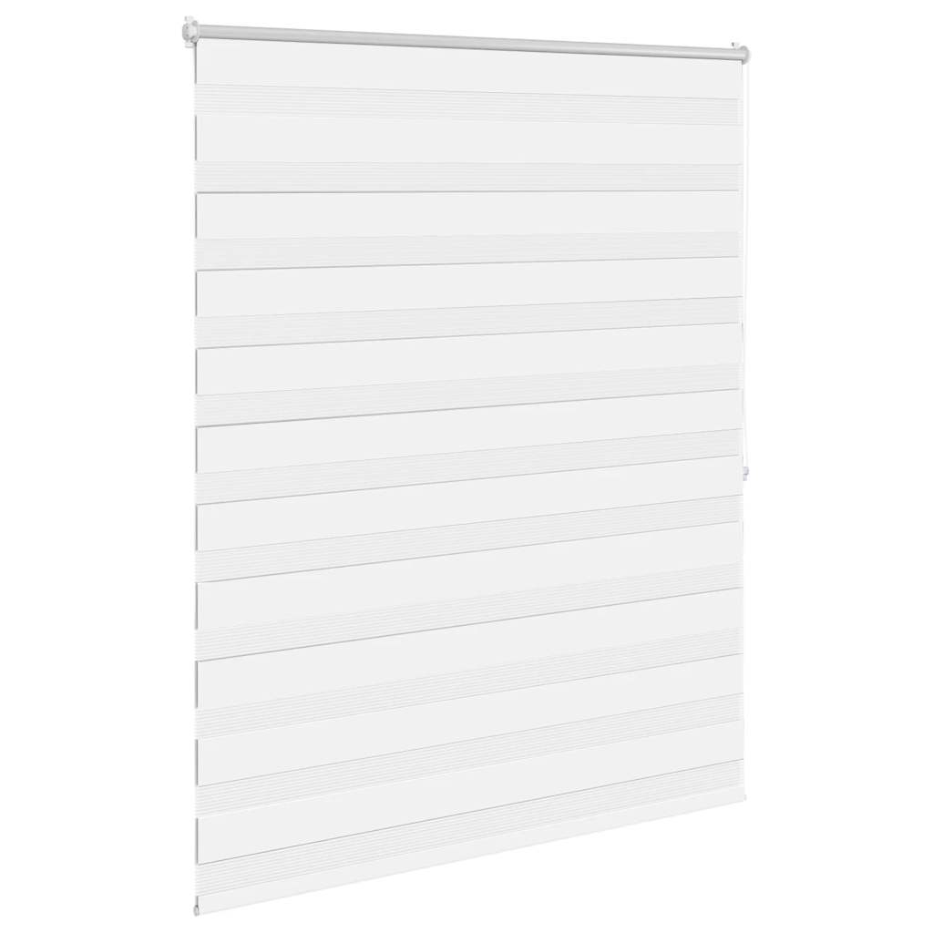 Zebra-Rollo 40,9 x 100 cm, Stoffbreite 36,7 cm, Weiß