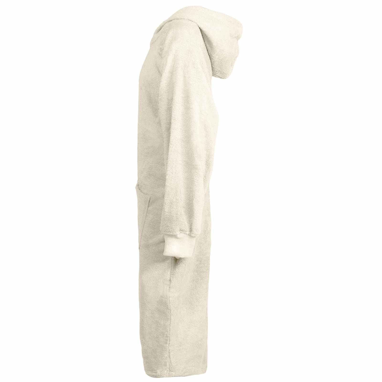 Decken-Hoodie KINN Creme L Baumwolle