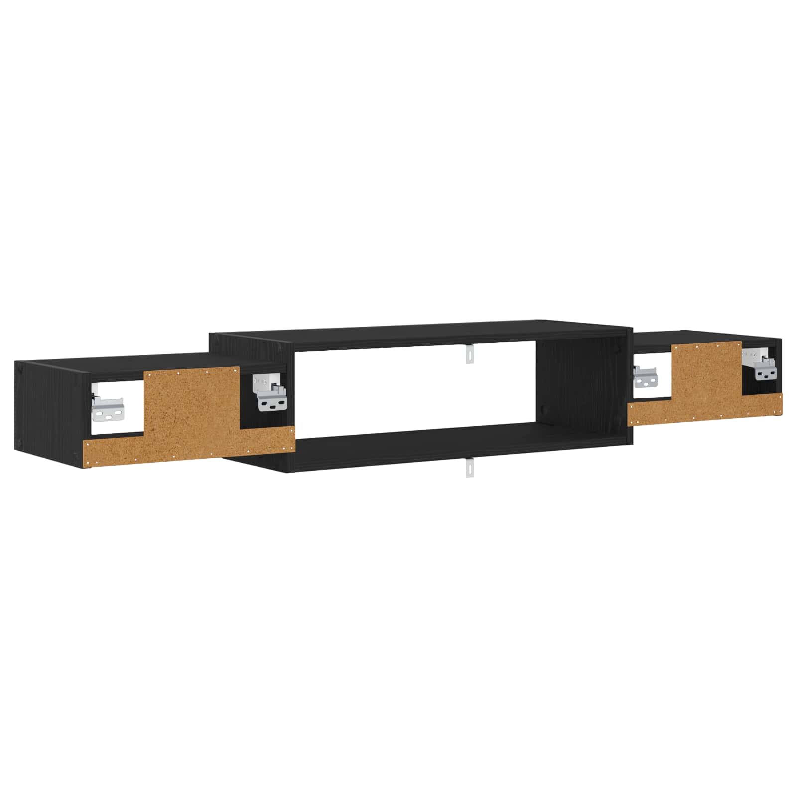 Wandmontierter TV-Schrank Wandhalterung Weiß 140 x 28 x 21 cm
