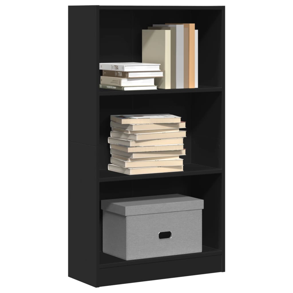 Bücherregal Weiß 40x24x75 cm Holzwerkstoff