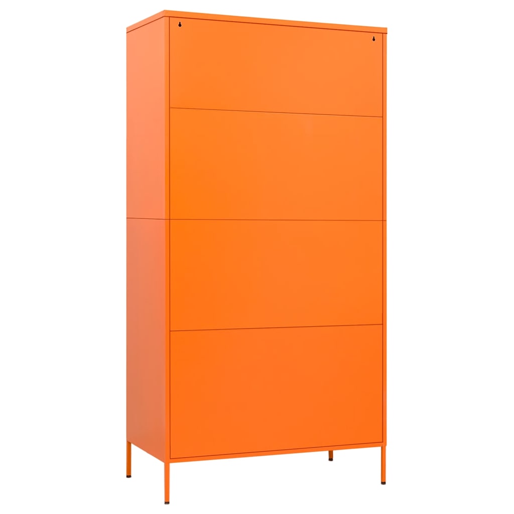 Kleiderschrank Olivgrün 90x50x180 cm Stahl