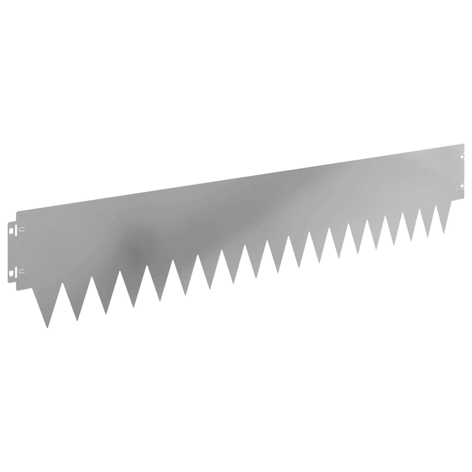Raseneinfassung 10 pcs Länge Höhe 103 x 15 cm Stahl Schwarz