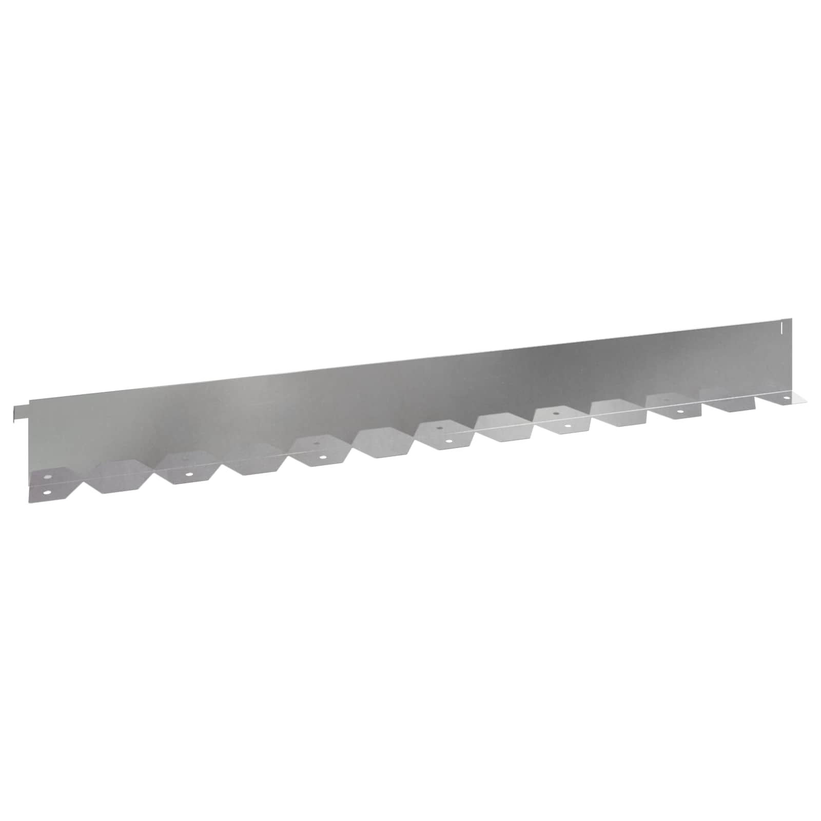 Raseneinfassung 10 pcs 102 x 4 x 4 cm Stahl Schwarz