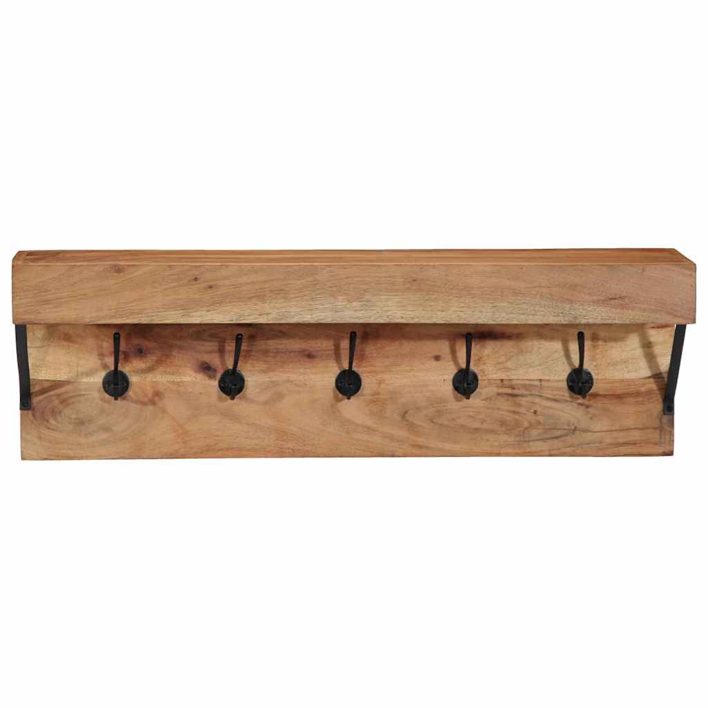 Garderobenständer Braun 73 x 19 x 23 cm Massivholz Mango
