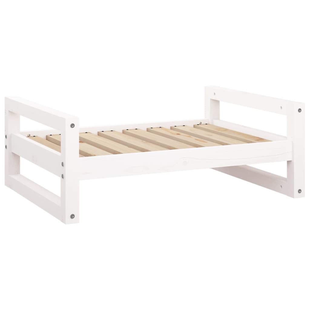 Hundebett 55,5x45,5x28 cm Massivholz Kiefer