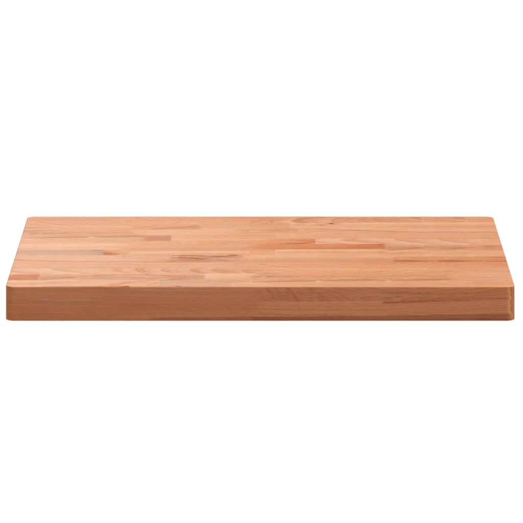 Waschtischplatte 80x40x1,5 cm Massivholz Buche