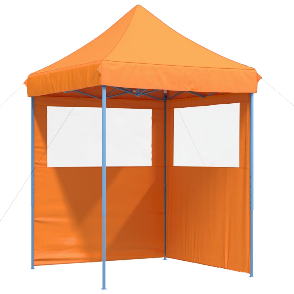 Partyzelt Faltbar Pop-Up Schwarz 200x200x306 cm