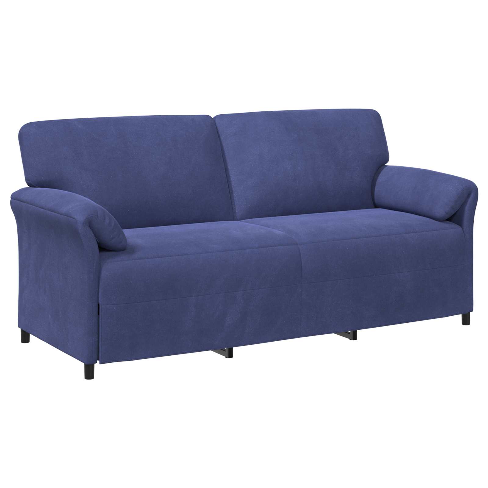 1-Sitzer Sofa Hellgrau 88 x 83 x 95 cm Samt