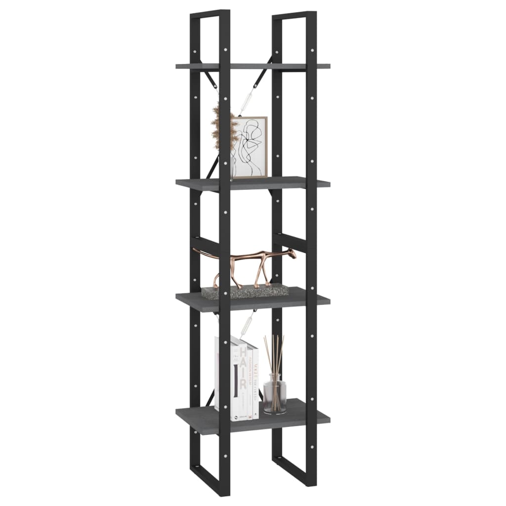 Bücherregal 2 Fächer Weiß 40x30x70 cm Holzwerkstoff
