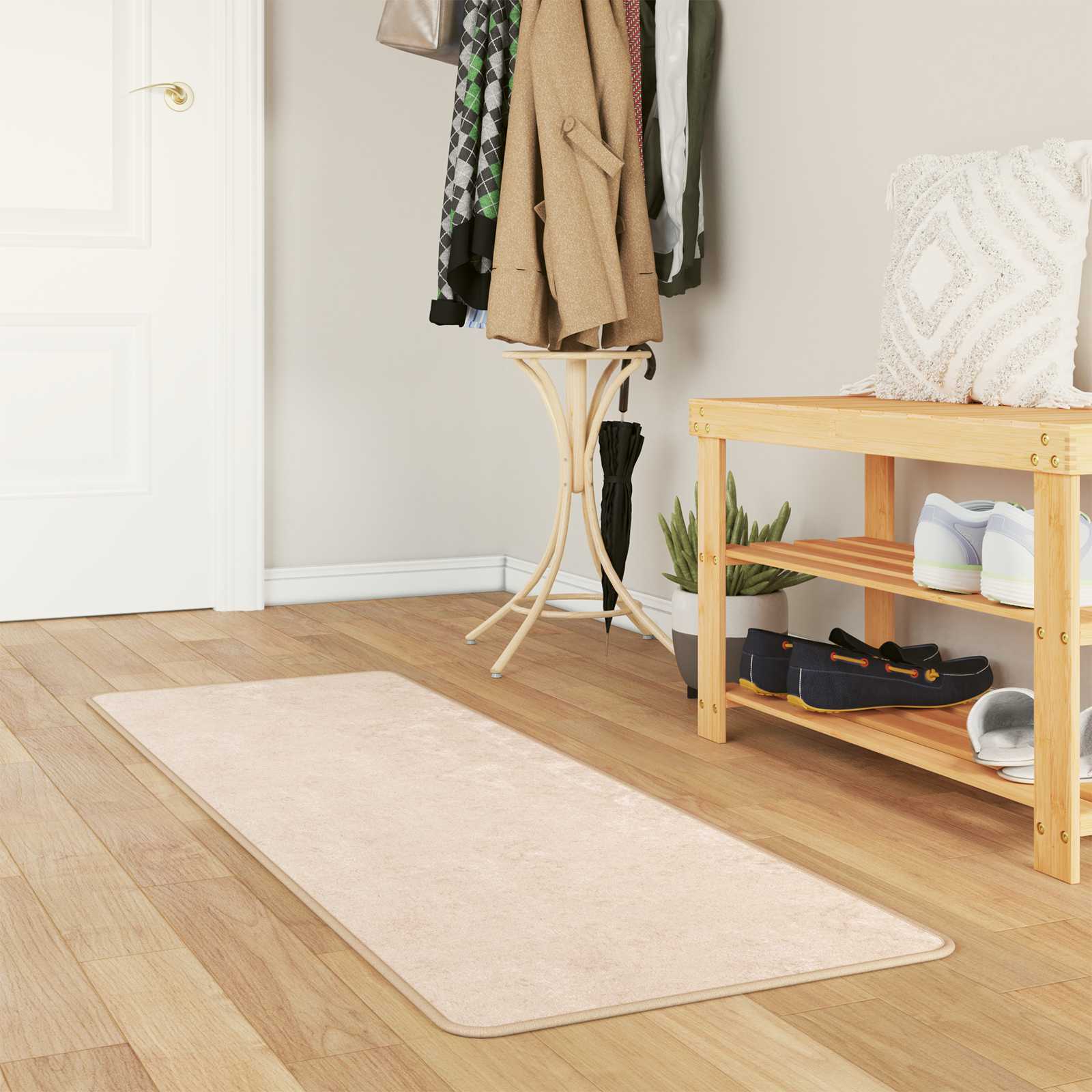 Teppich Waschbar Mehrfarbig 160x230 cm