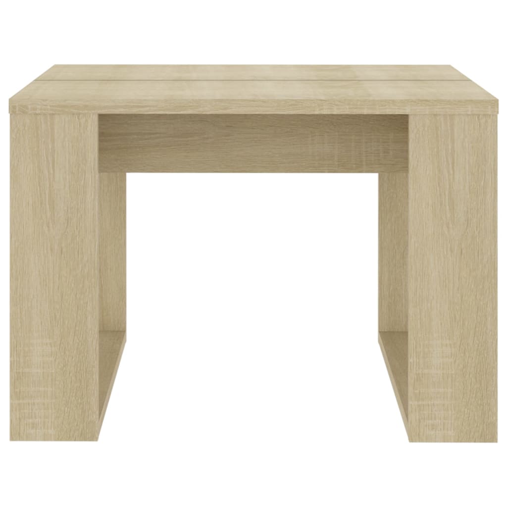 Beistelltisch Weiß 50x50x35 cm Holzwerkstoff