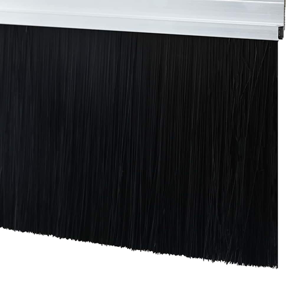 Aufsteck Türbürstendichtungen 2 pcs Braun 100 cm