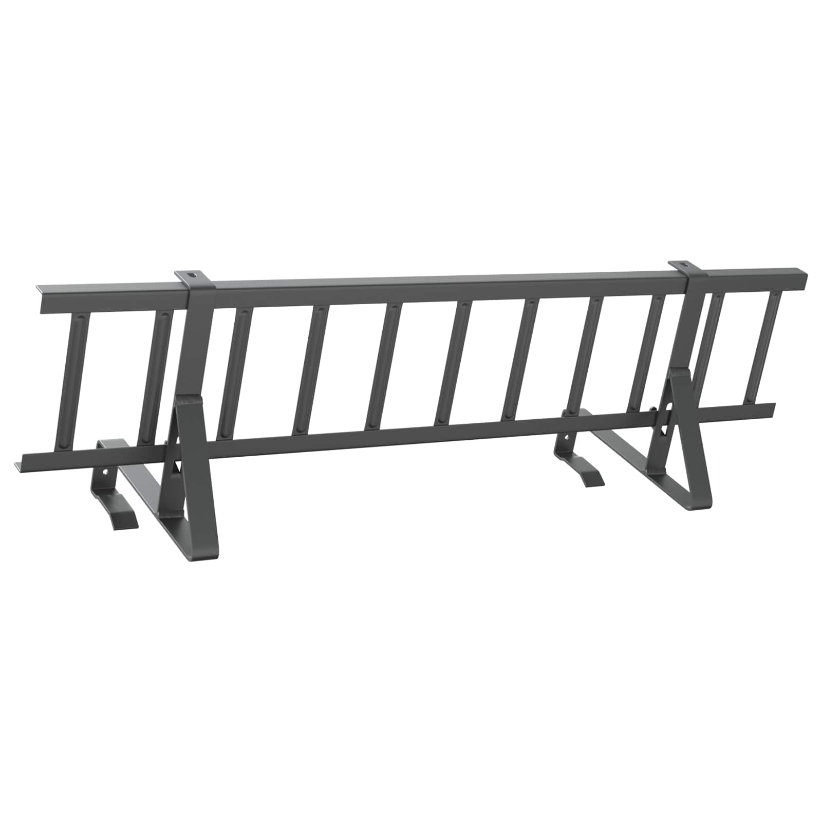 Dachschneeschild Anthrazit 100 x 29,5 x 34,5 cm Stahl