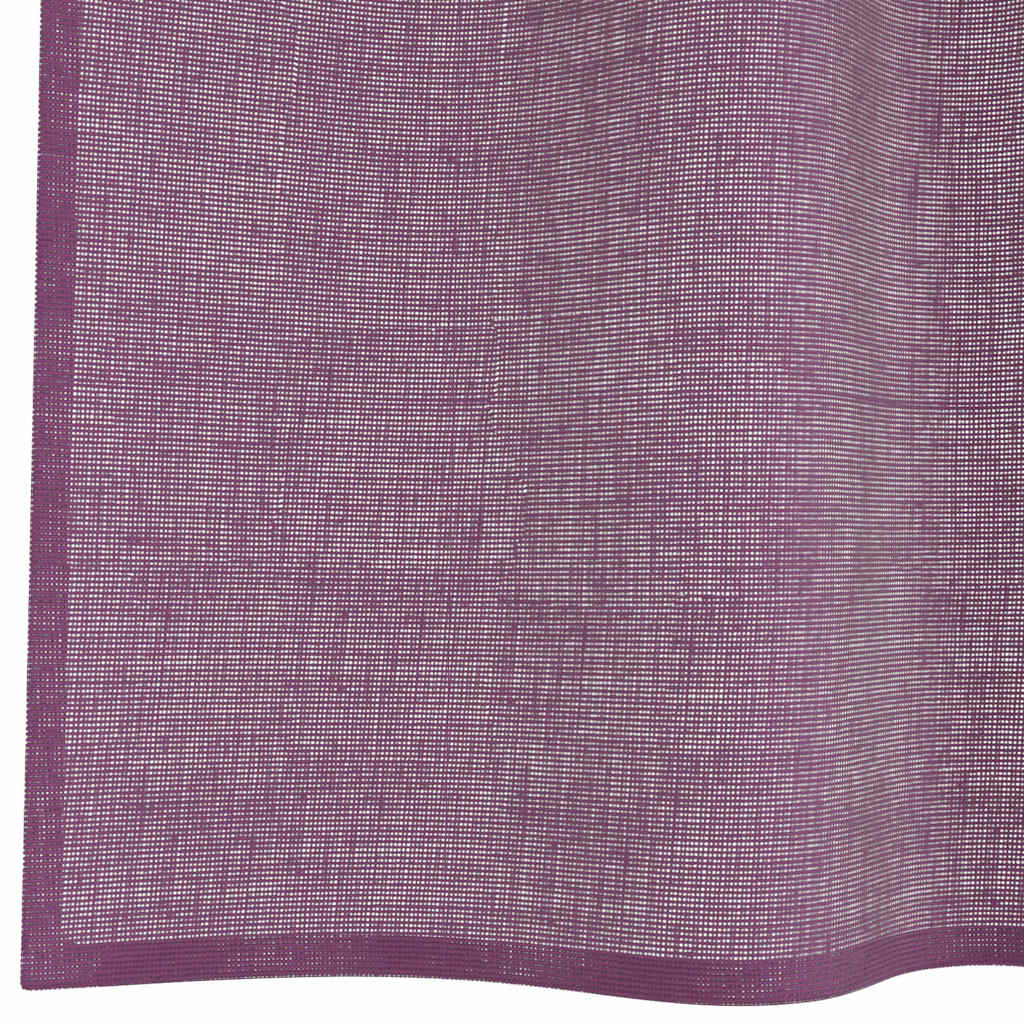 Voile Vorhänge mit Ösen 2 Stk. Apfelgrün 140x140 cm