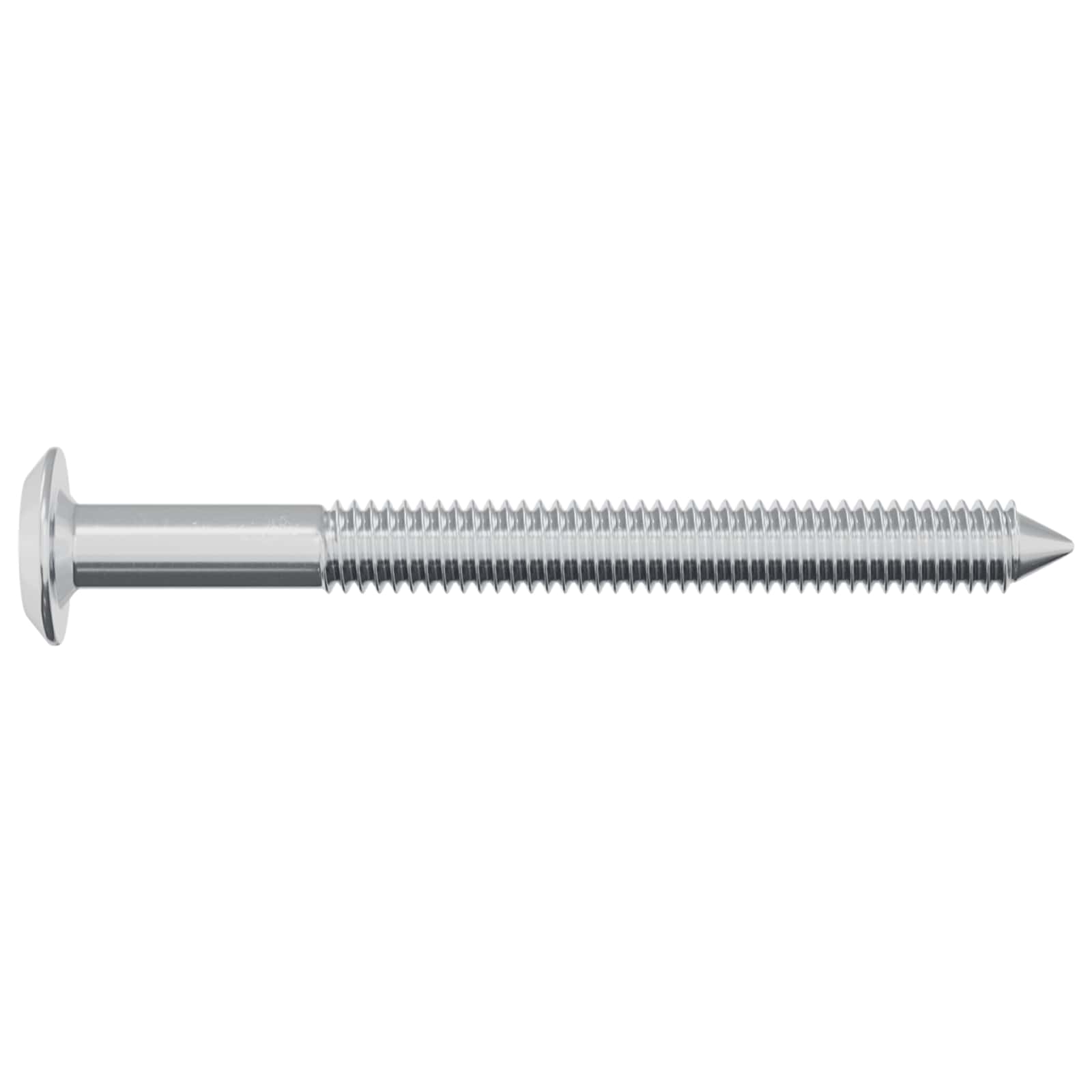 Schraube 2 pcs Silber M6 x 50 mm Stahl