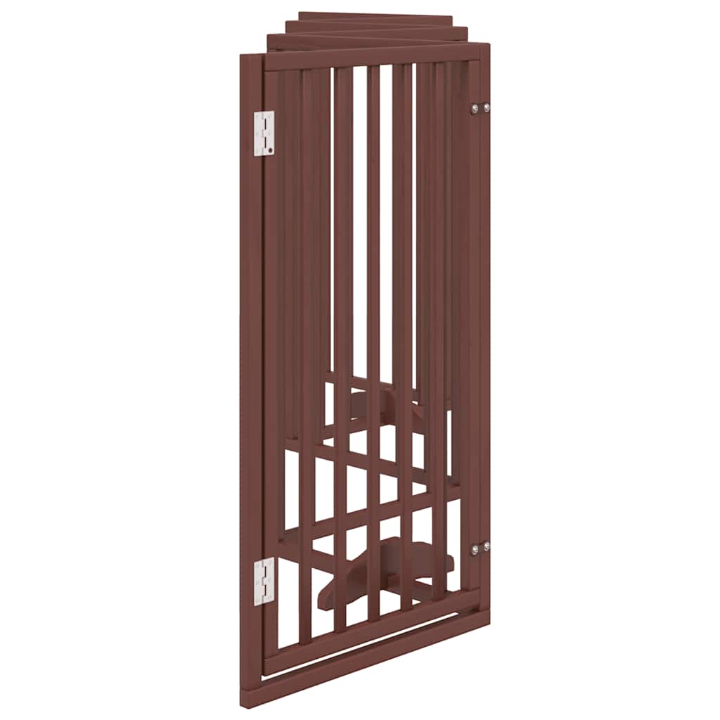 Hundegitter Faltbar 3 Paneele 150 cm Pappelholz