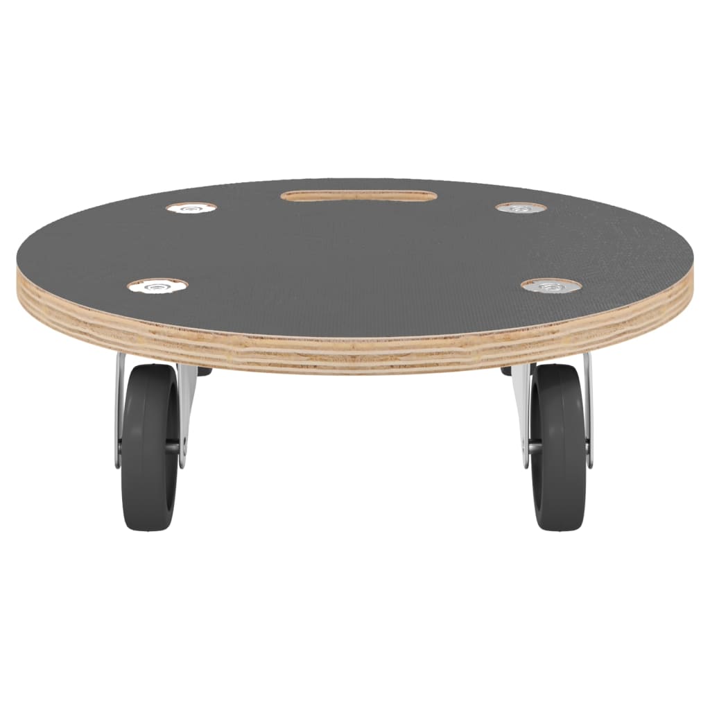 Transportroller 2 Stk. Rechteckig 60x40x11,5 cm 250 kg