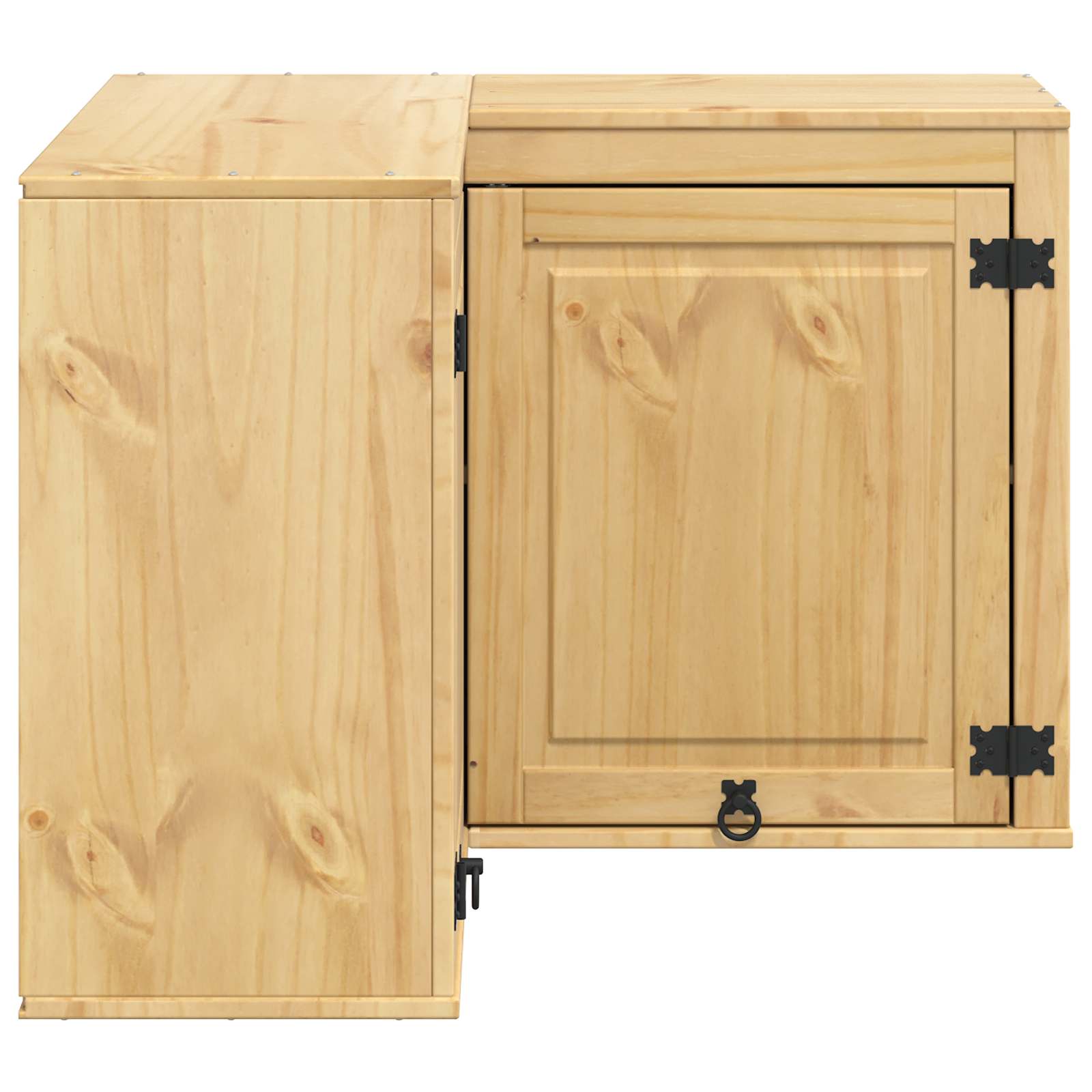 Schrank SKI Honigbraun 60 x 46 x 81,5 cm Massives Kiefernholz