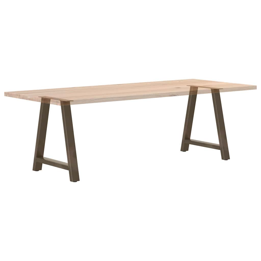 Couchtischbeine A-Form 2 Stk. 30x(30-31) cm Stahl