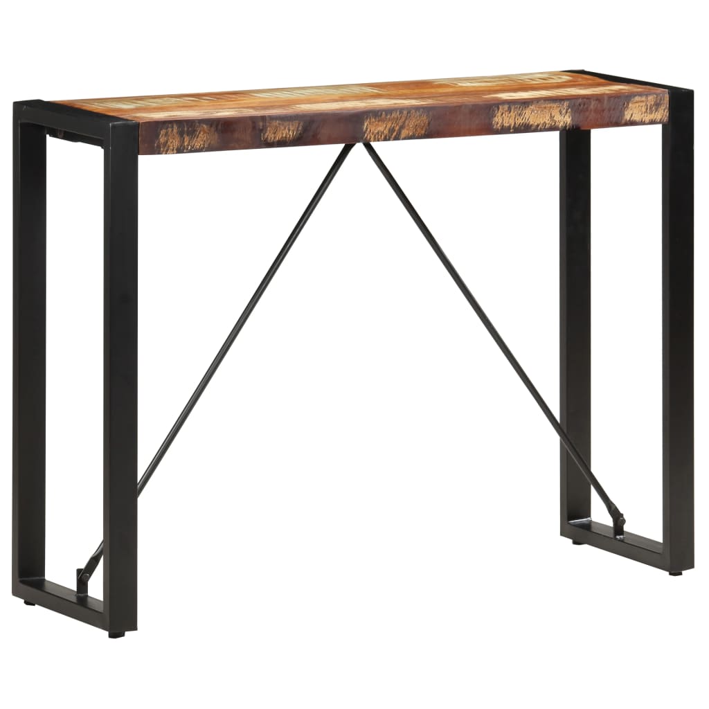 Konsolentisch 110x35x76 cm Massivholz Mango
