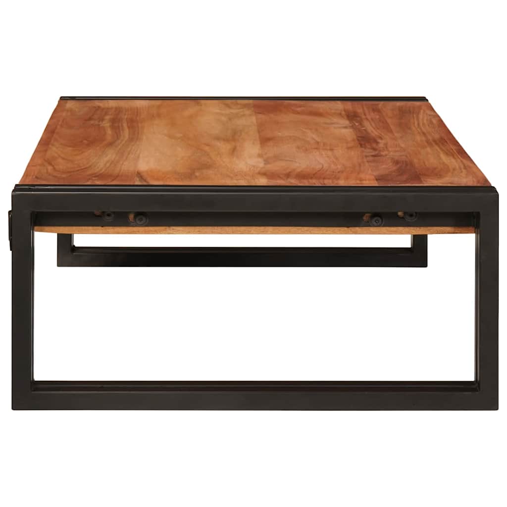 Badregal für Braun 40 x 50 x 23 cm Massives rohes Mangoholz