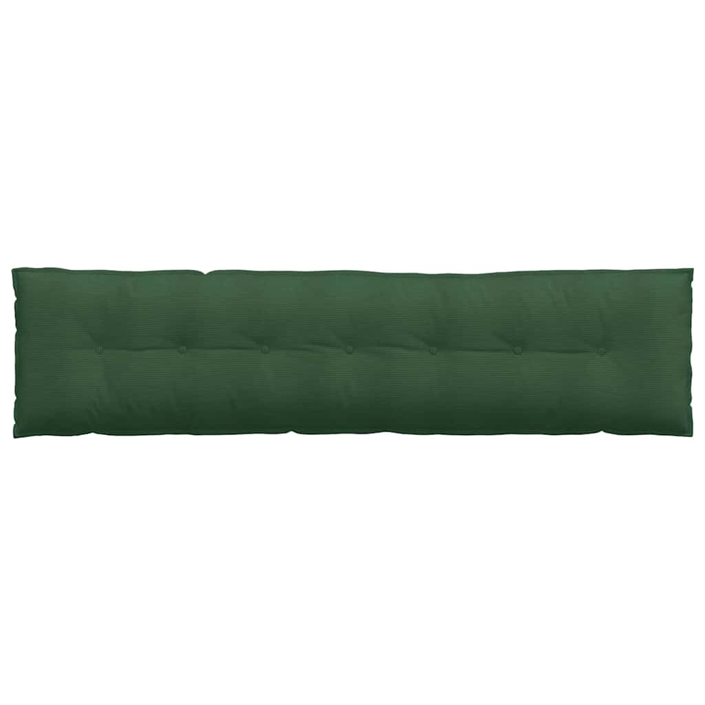 Rückenkissen Hellgrau 50 x 45 cm Cordstoff