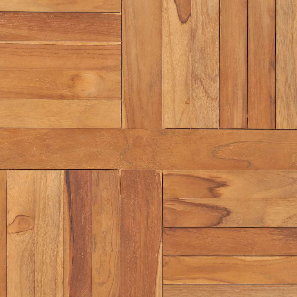 Tischplatte Massivholz Teak Rund 2,5 cm 40 cm