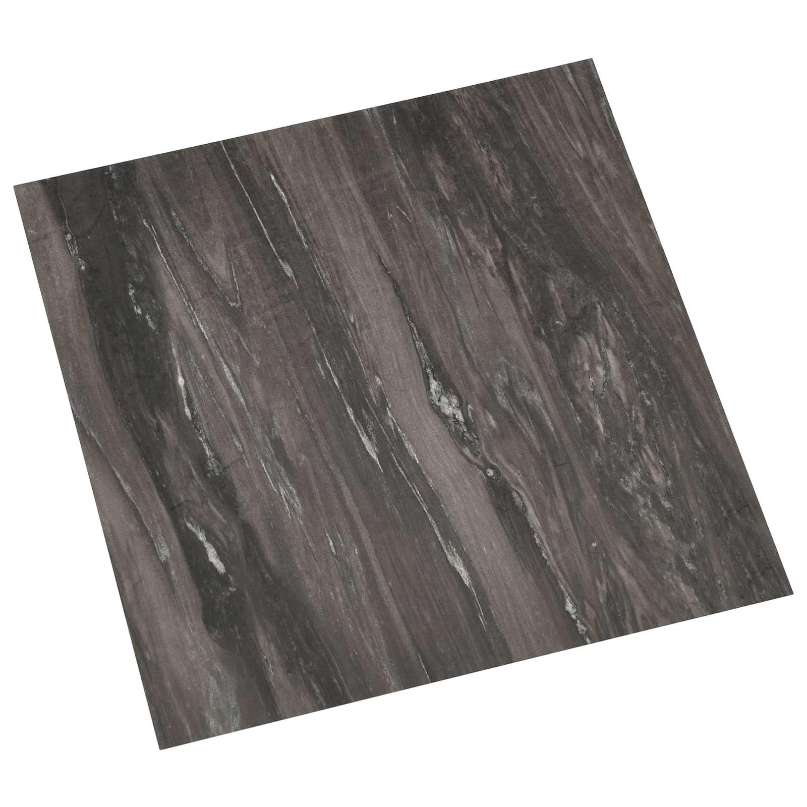 Bodenplanken 55 pcs Schwarz 5,11 m² PVC