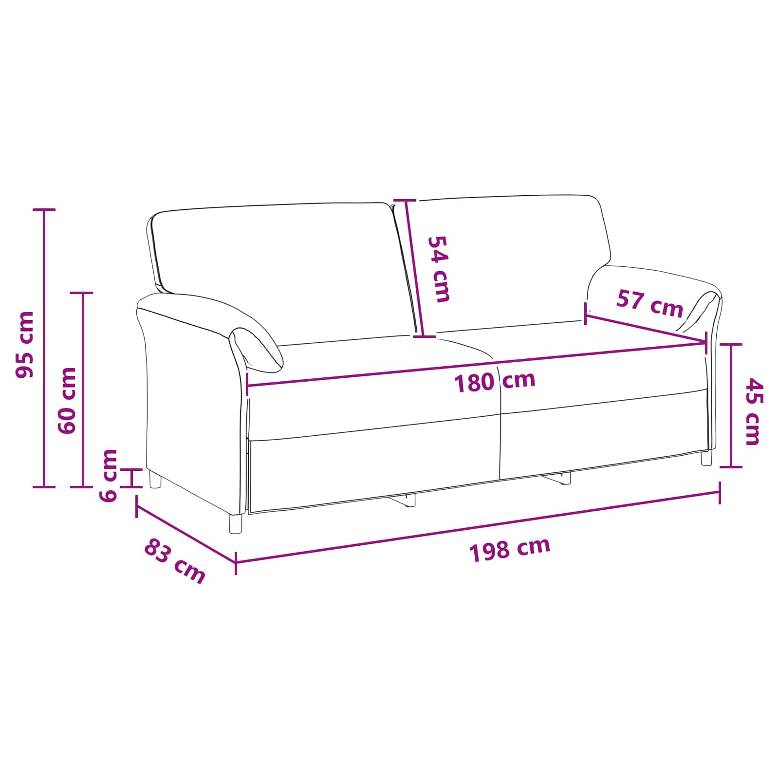 1-Sitzer Sofa Hellgrau 88 x 83 x 95 cm Samt