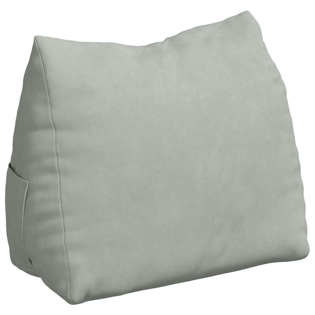 Rückenkissen Blau 45 x 20 x 35 cm Cordstoff
