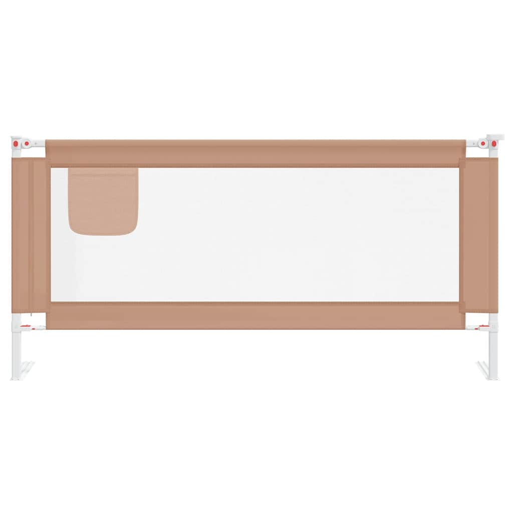 Kleinkind-Bettschutzgitter Grün 90x25 cm Stoff