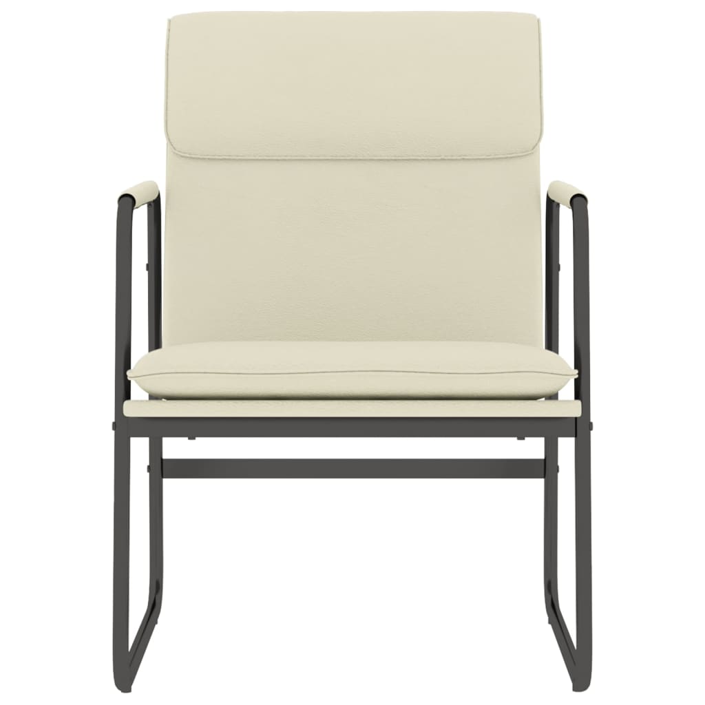 Loungesessel Grau 55x64x80 cm Kunstleder