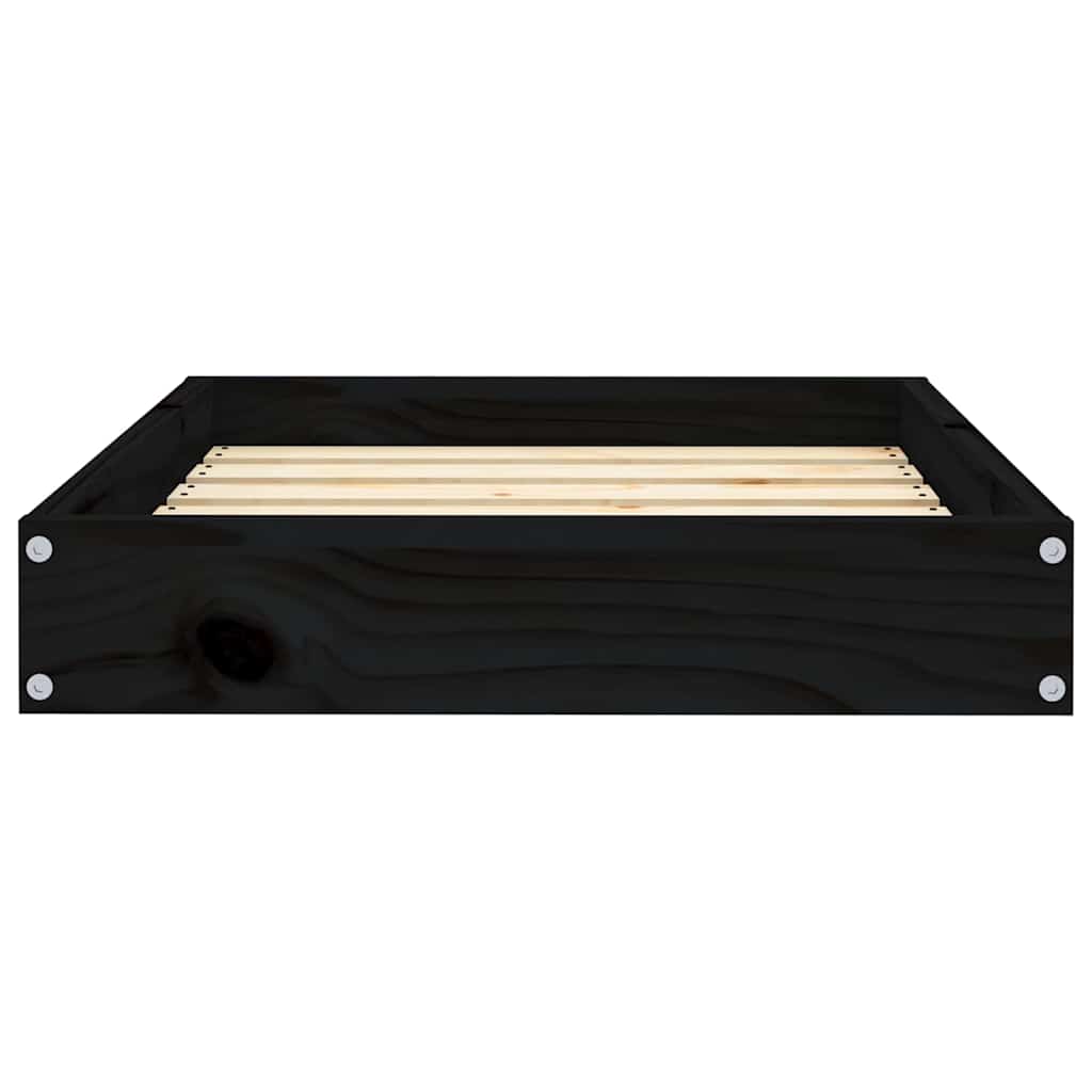 Hundebett 51,5x44x9 cm Massivholz Kiefer
