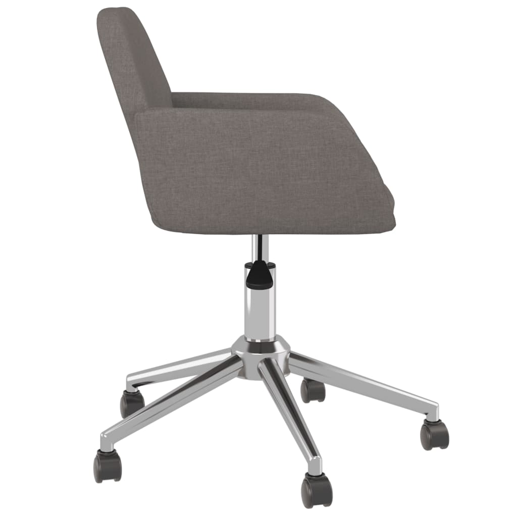 Esszimmerstühle 2 Stk. Drehbar Creme Stoff