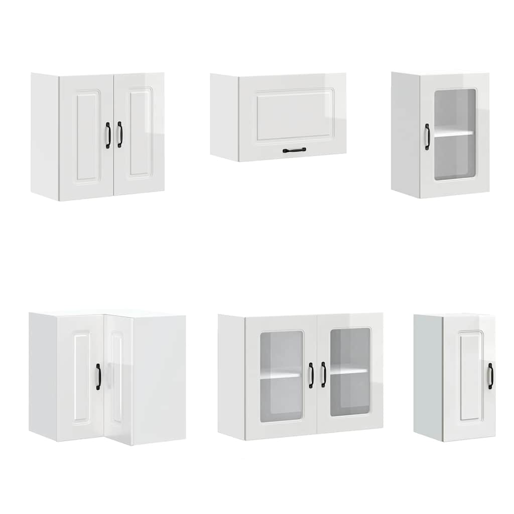 11-tlg. Küchenschrank-Set Kalmar Weiß Holzwerkstoff