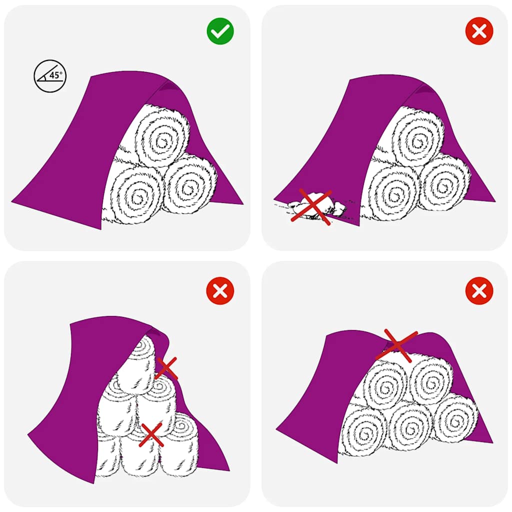 Strohvlies 9,8x6 m 140 g/m² Polypropylen