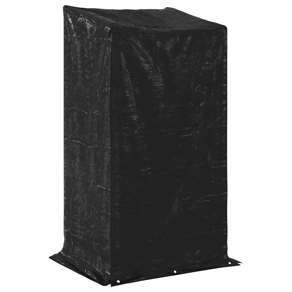Brennholzregal mit Regenschutz 100,5x40,5x110,5 cm
