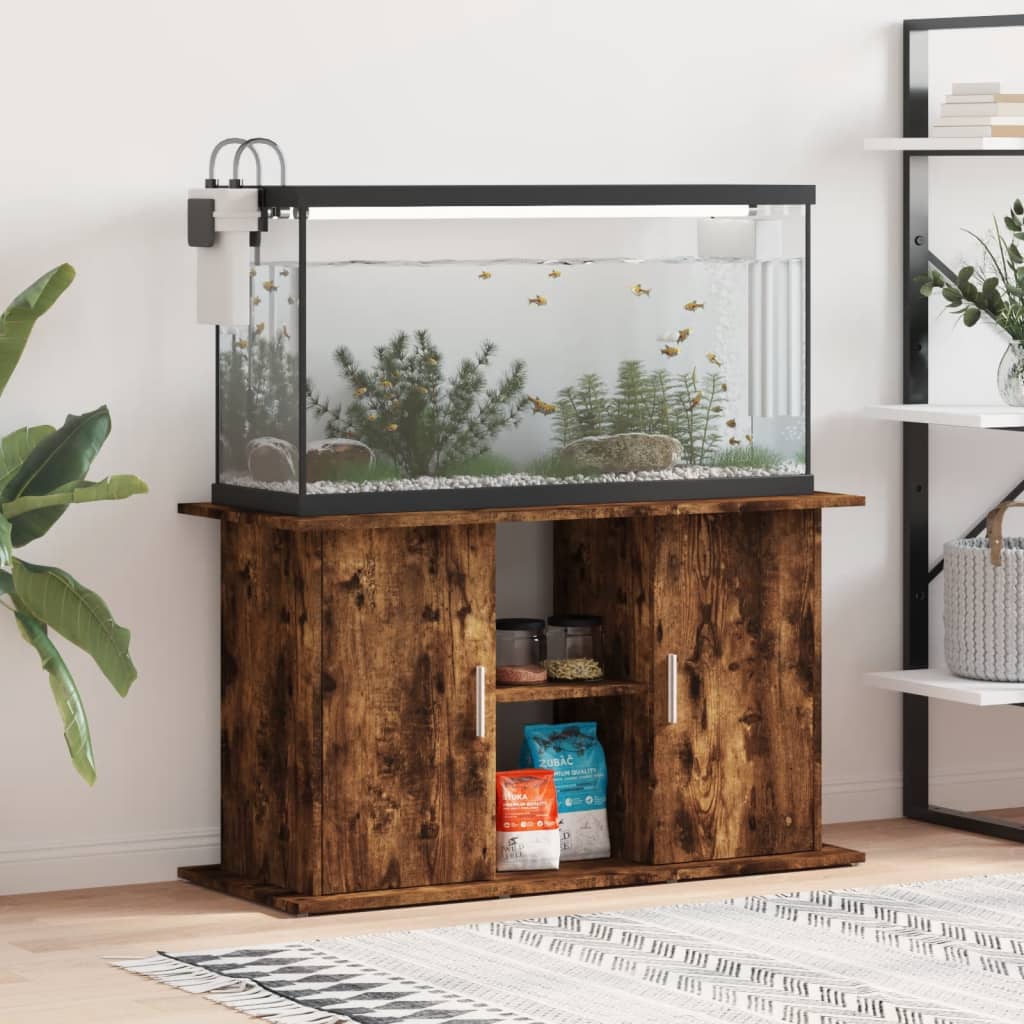 Aquariumständer Weiß 81x36x73 cm Holzwerkstoff