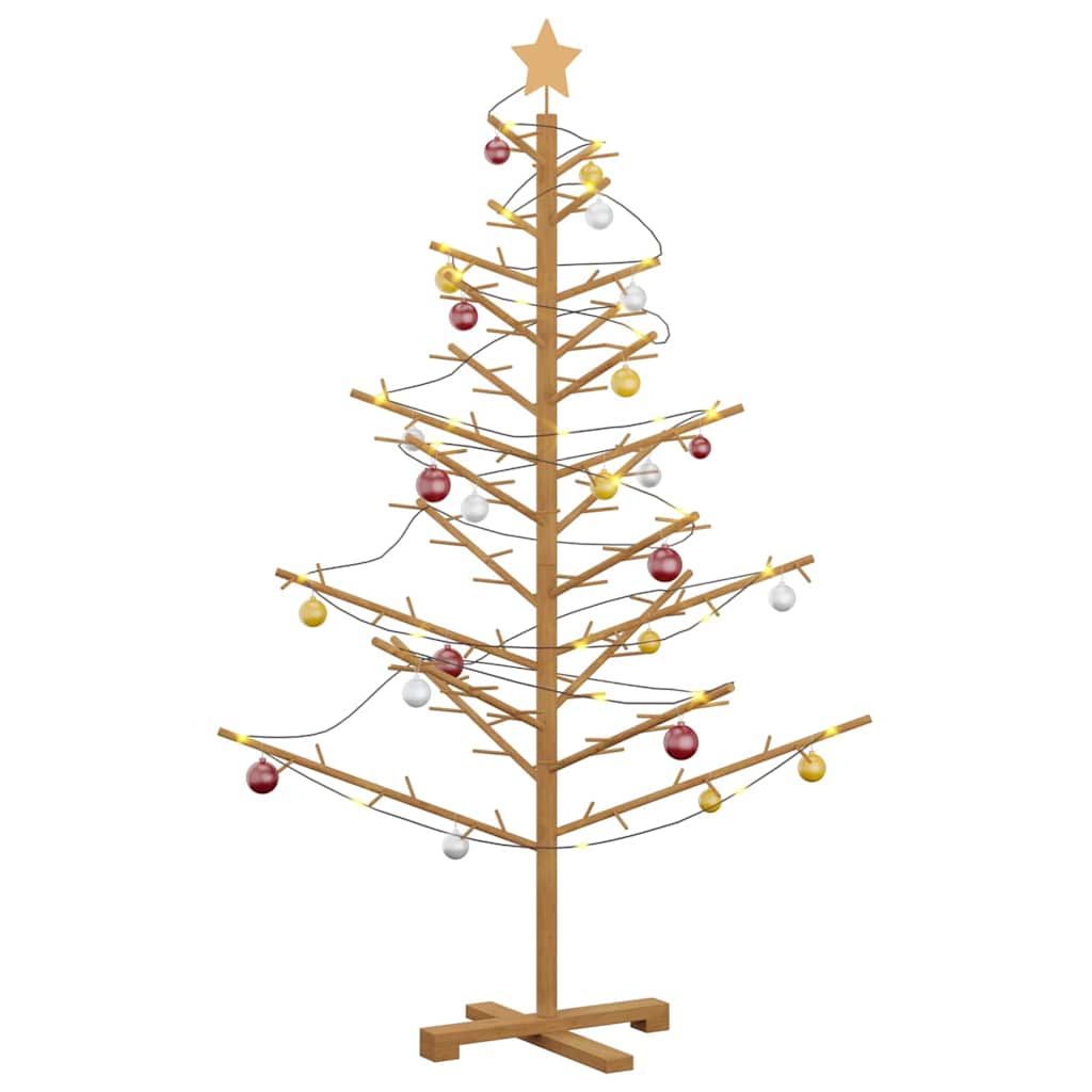 Holz Weihnachtsbaum Natur 150 cm Massives Kiefernholz