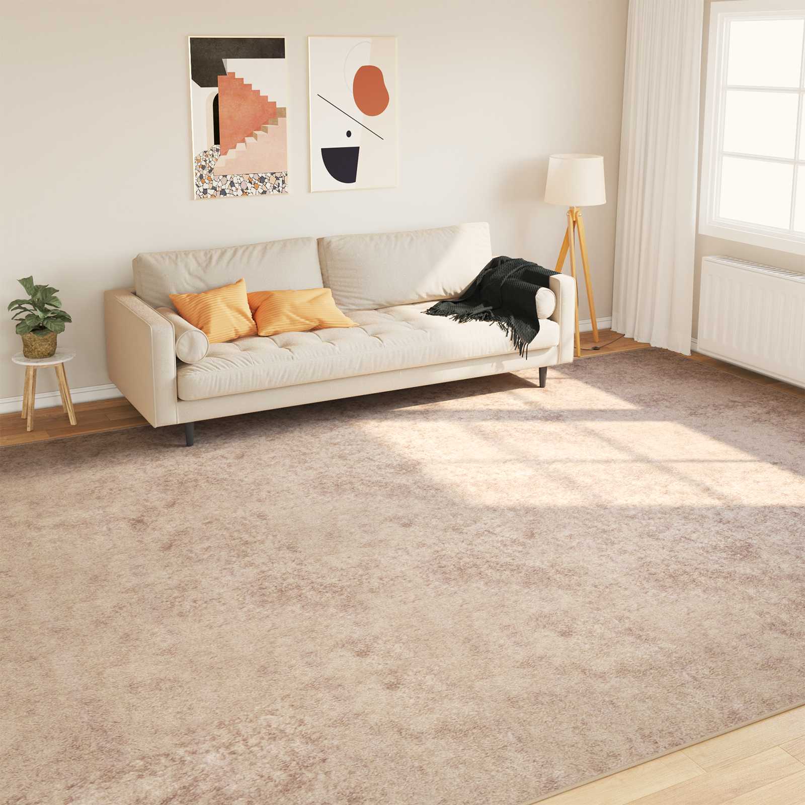 Teppich Waschbar Mehrfarbig 160x230 cm