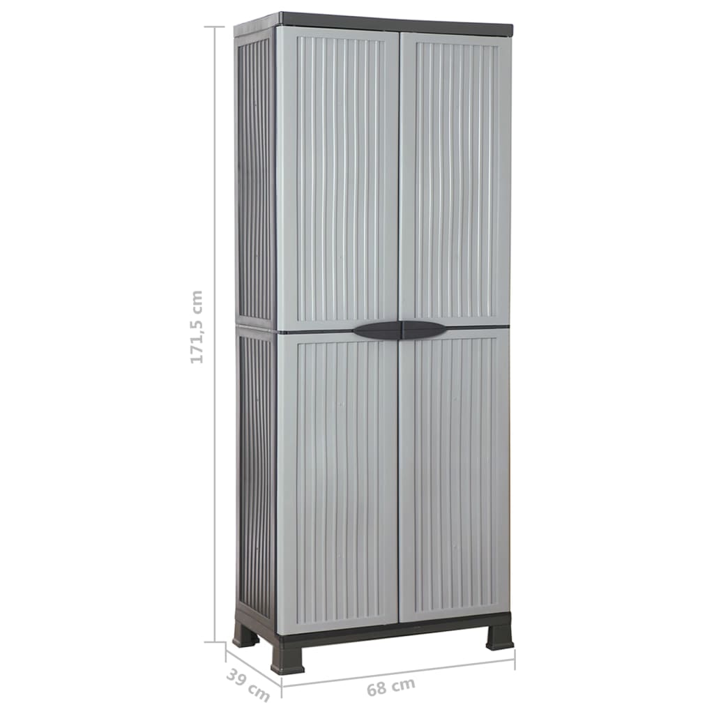 Kunststoffschrank 68x39x92 cm