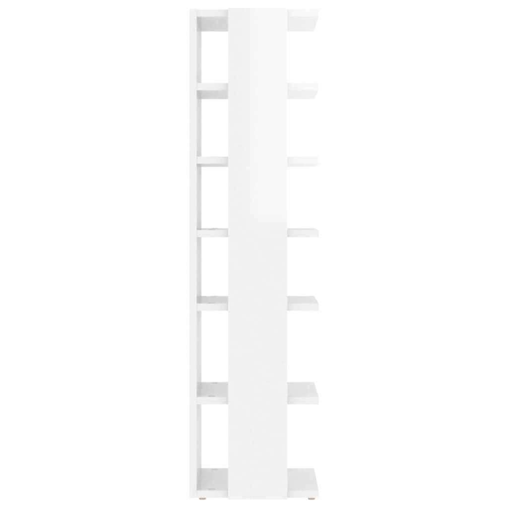 Schuhschrank Weiß 27,5x27x102 cm Holzwerkstoff