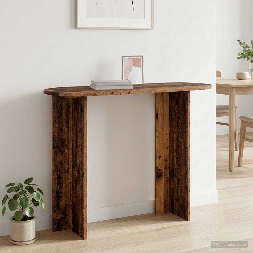 Konsolentisch Weiß 100 x 39,5 x 75 cm Holzwerkstoff