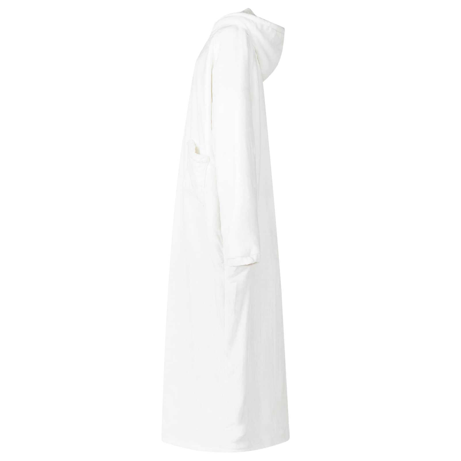 Decken-Hoodie Beige M Fleece und Flanell