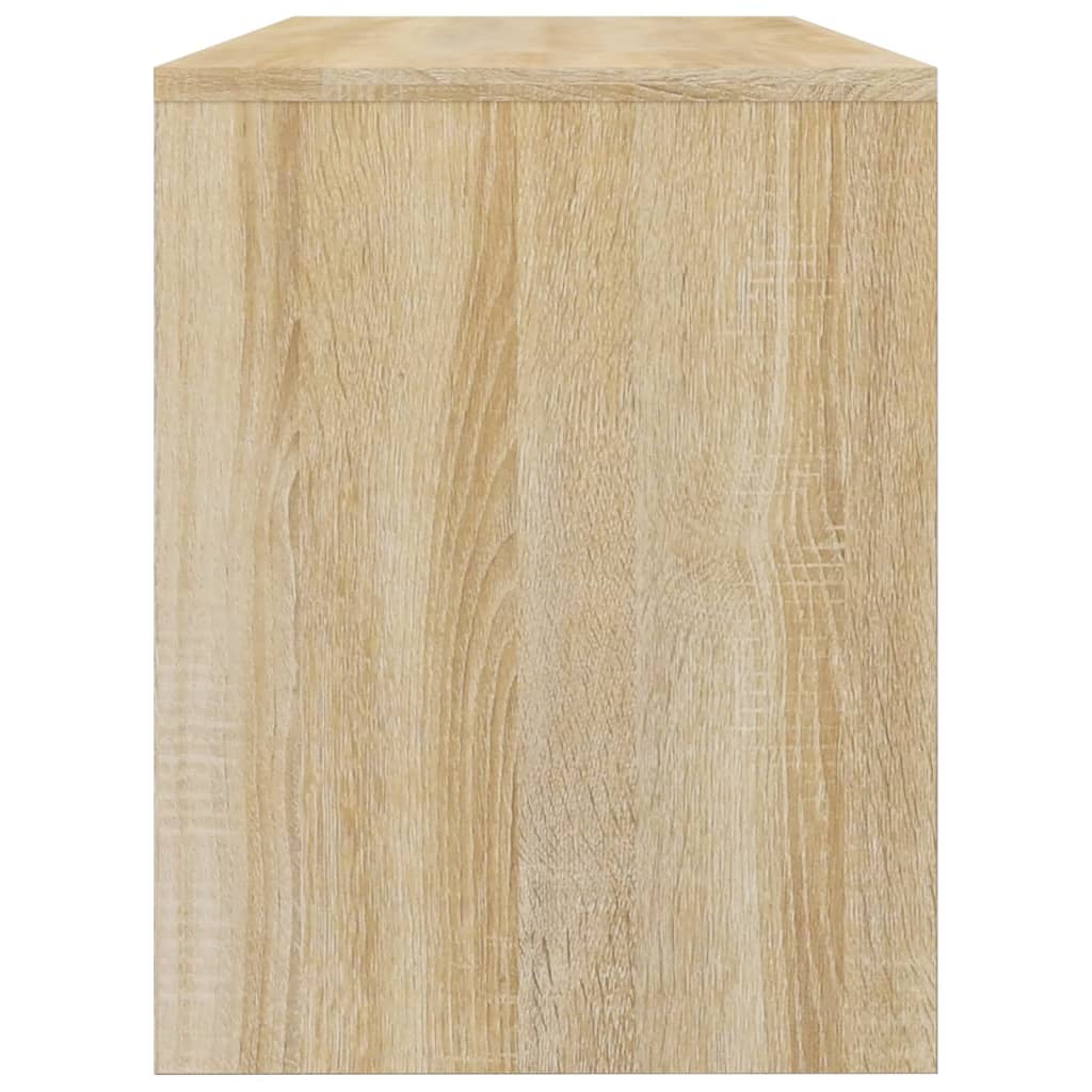 Schminkhocker Weiß 70x35x45 cm Holzwerkstoff