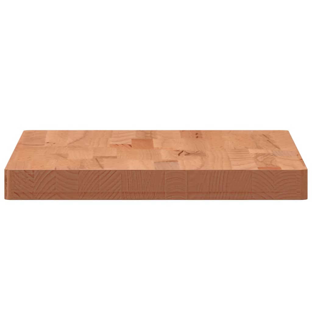 Waschtischplatte 80x40x1,5 cm Massivholz Buche