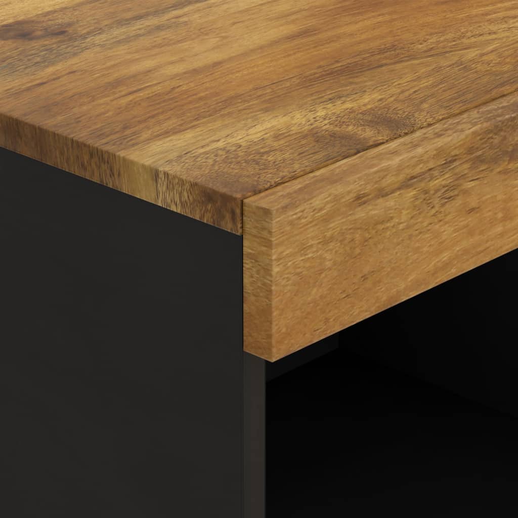 TV-Schrank 85x33x43,5 cm Altholz Massiv