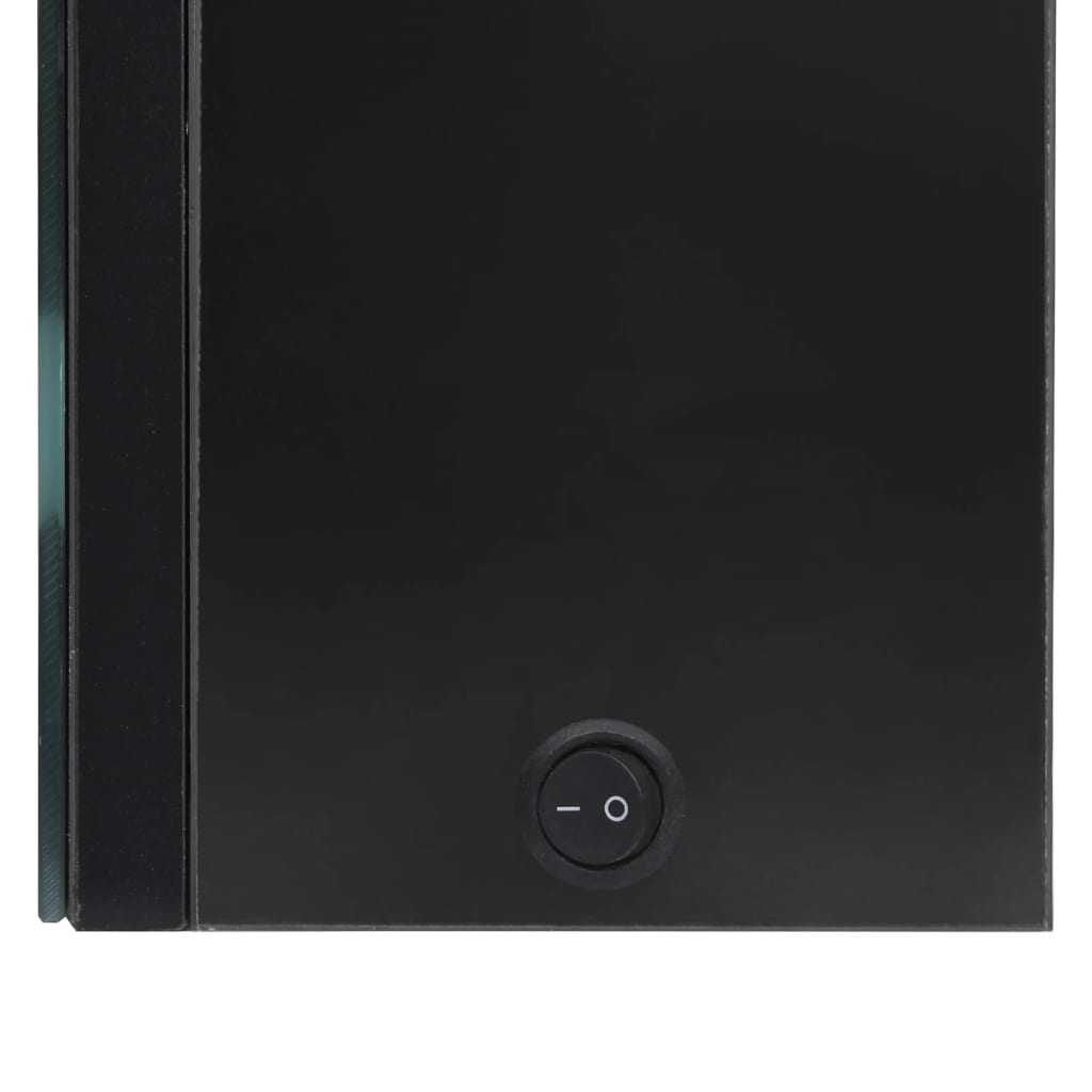 LED-Bad-Spiegelschrank Betongrau 50x14x60 cm