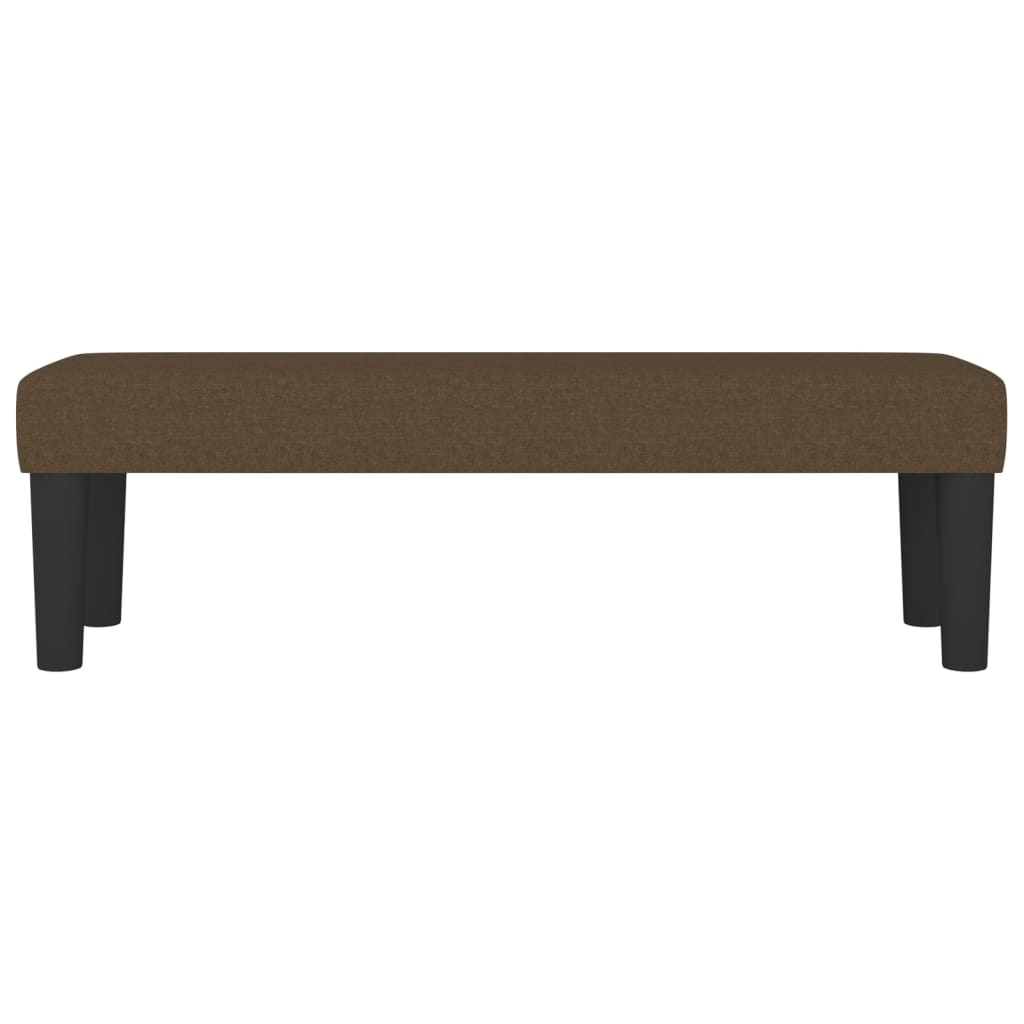 Sitzbank Hellgrau 70x30x30 cm Stoff
