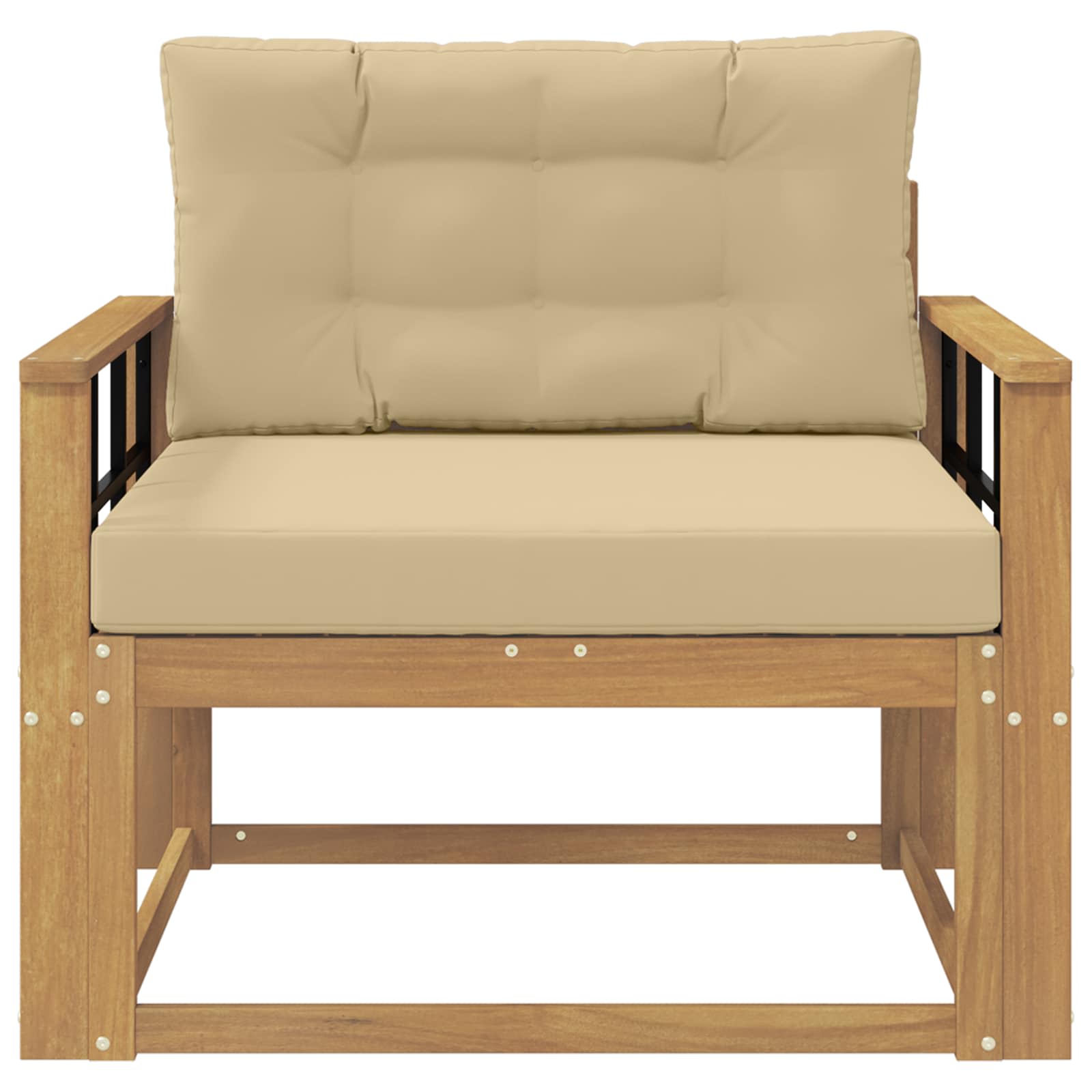 Outdoor Mittelsofa Natur